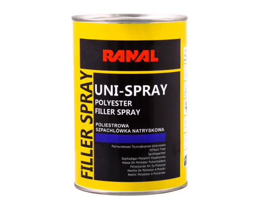 Течен полиестерен кит - Polyester spray filler UNI-SPRAY
